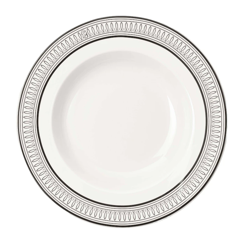 Samuel Tiefer Teller 23 cm 2-er Set, Weiß