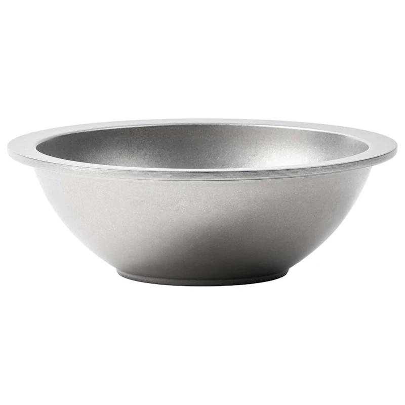 Steel Schüssel 02, Stonewashed Silber