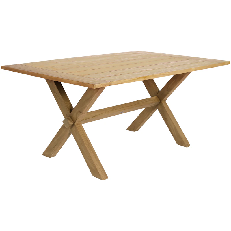 Colonial Esstisch Outdoor Teak, 100x160 cm