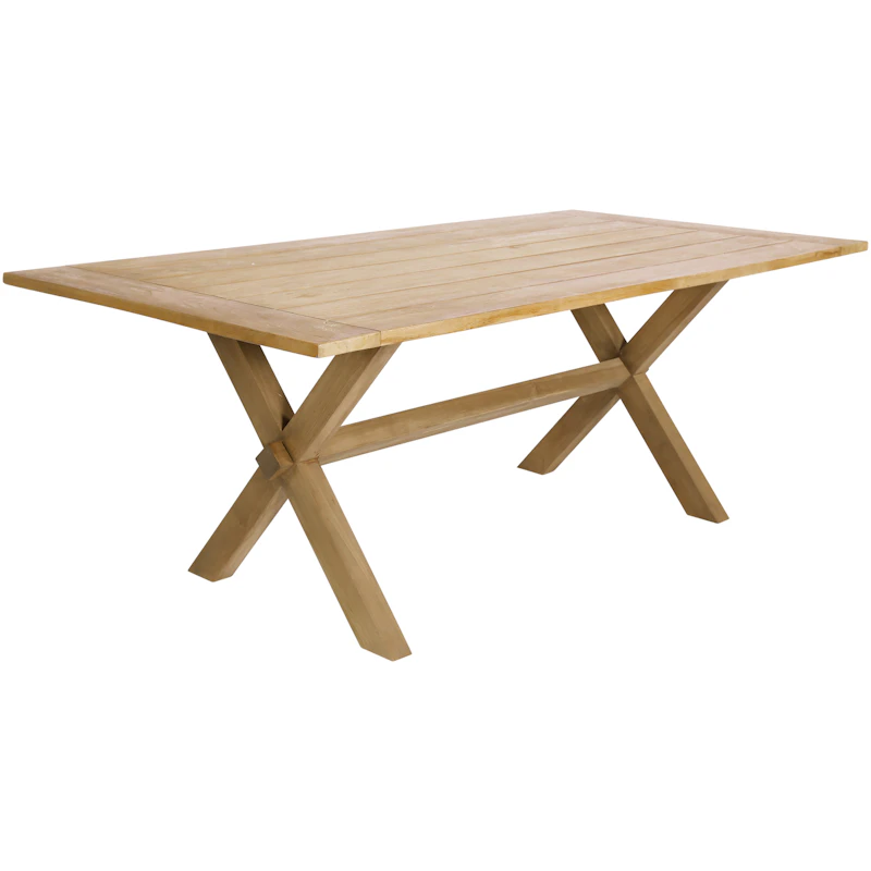 Colonial Esstisch Outdoor Teak, 100x200 cm