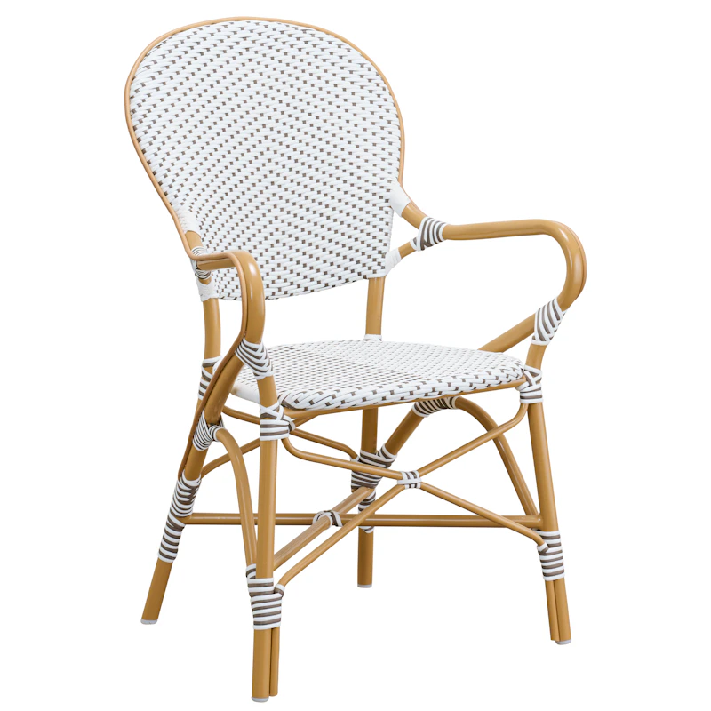 Isabell Lehnstuhl Outdoor, Almond