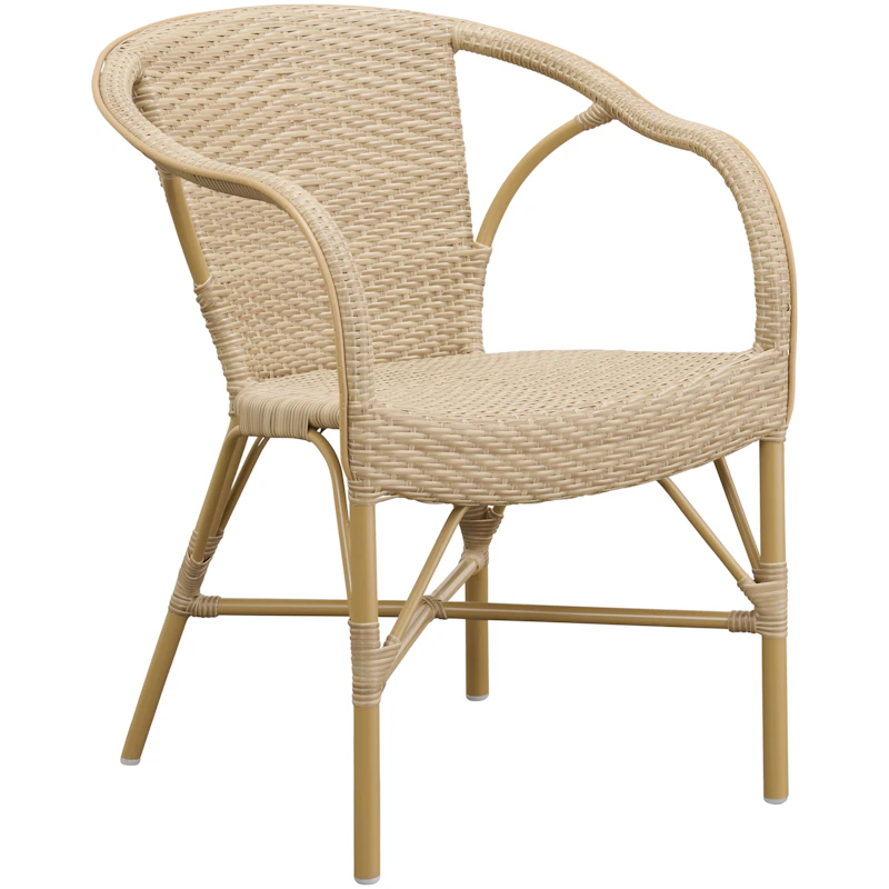Madeleine Kaffeehausstuhl Outdoor, Natur / Almond