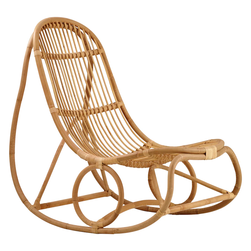 Nanny Schaukelstuhl Rattan, Natur