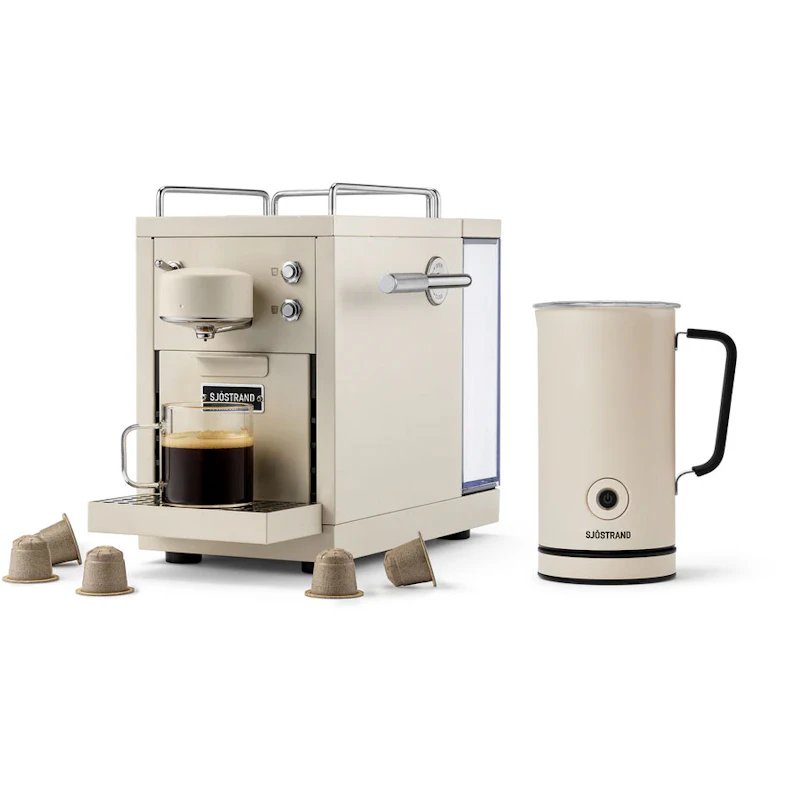 Original 2.0 Kapselmaschine & Milchaufschäumer, Beige