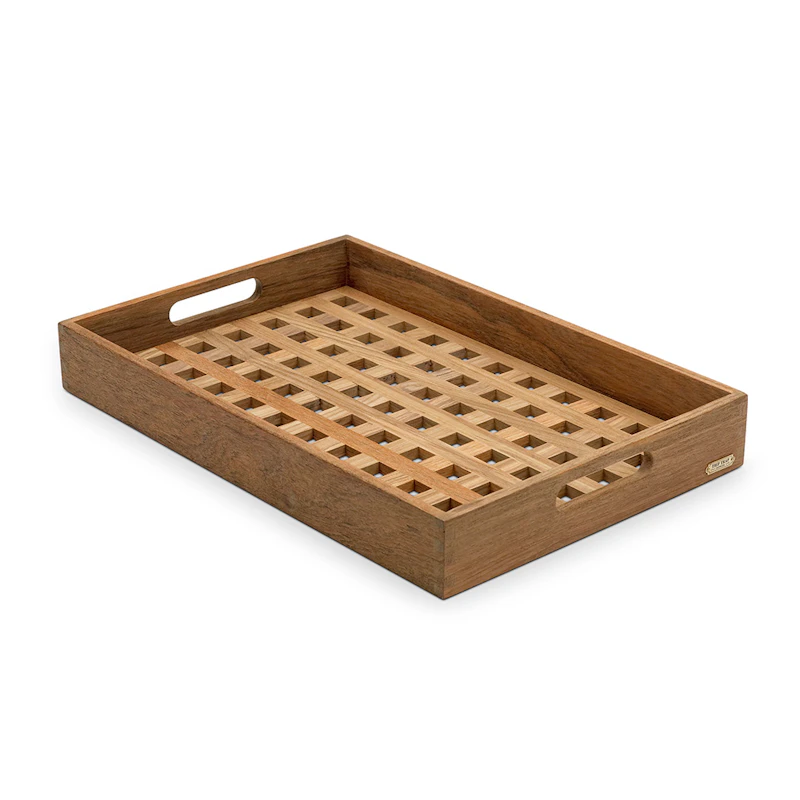 Fiona Tablett 48x32cm, Teak