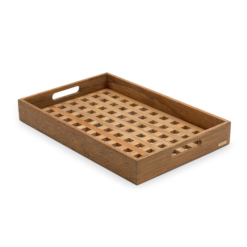 Fiona Tablett 48x32cm, Teak