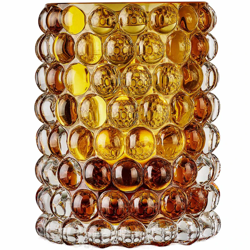 Hurricane Boule Kerzenhalter Large 18 cm, Amber