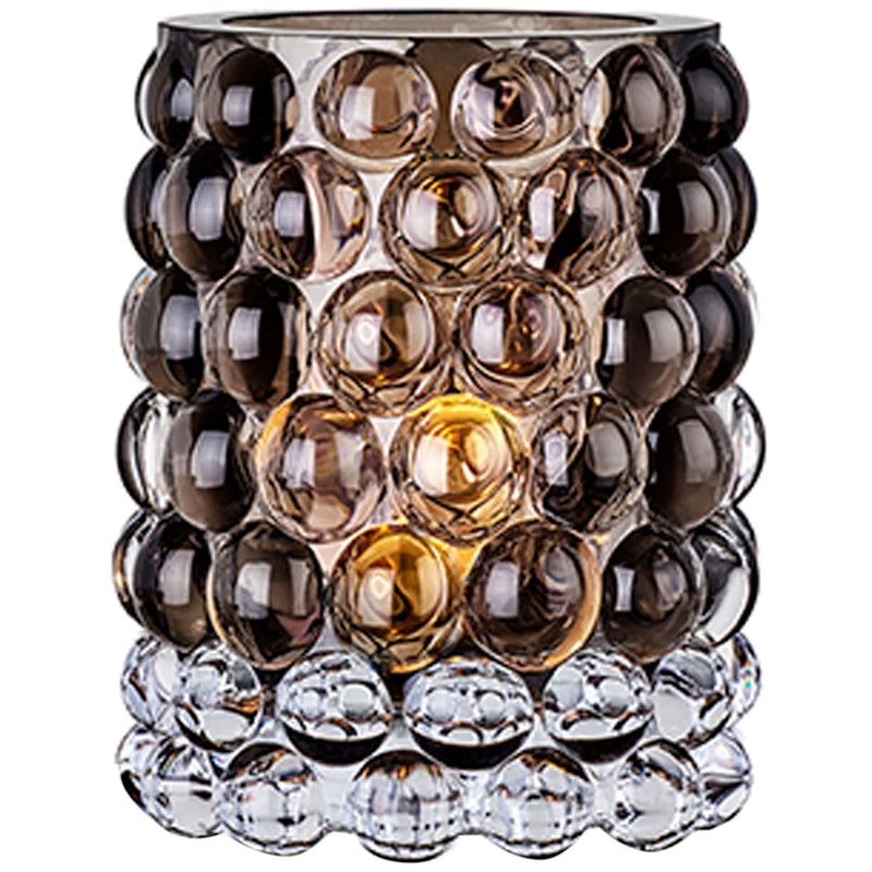 Hurricane Boule Kerzenhalter Regular 12 cm, Tobacco