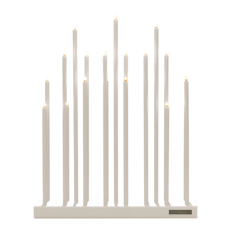 Elflugan Grande Adventskerzenhalter, Altweiß