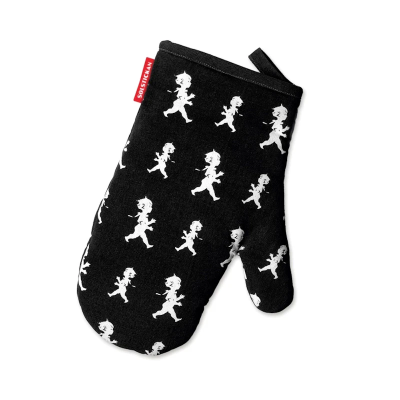 Solstickan Ofenhandschuh, Schwarz