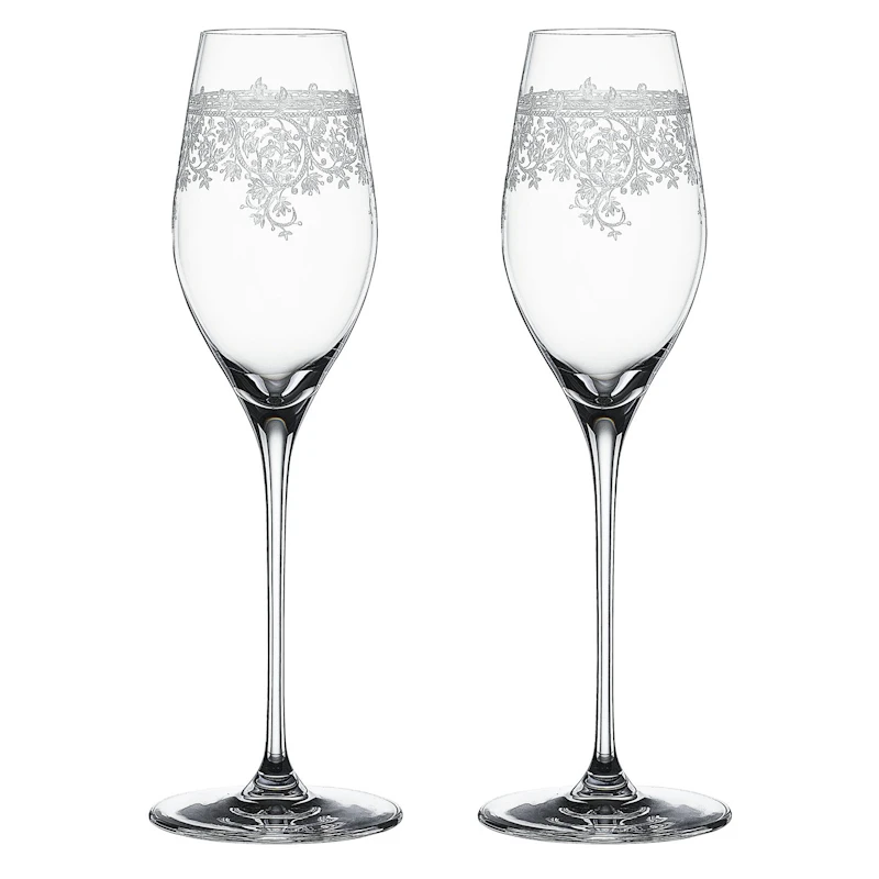 Arabesque Champagnerglas 2-er Set, 30 cl