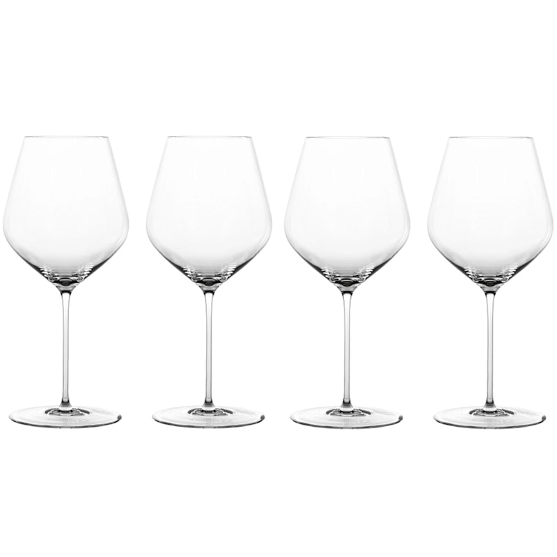 HI-LITE Burgundy Glas 4-er Set