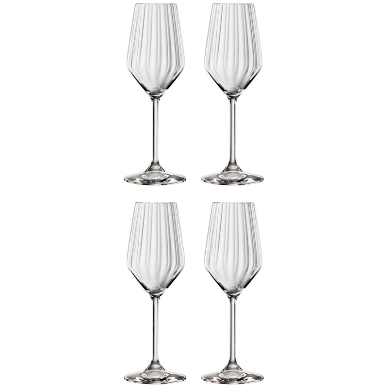 Lifestyle Champagne Glass 31 cl, 4 Pcs