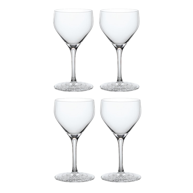 Perfect Serve Nick Und Nora Glas 4-er Set