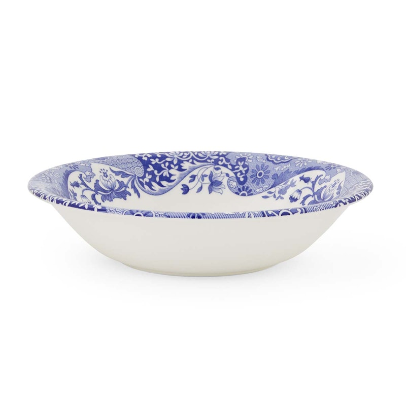 Blue Italian Christmas Schüssel 20 cm, Blau