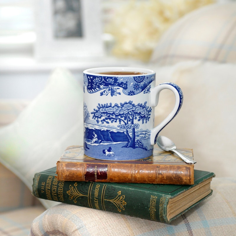 Spode blue italian mugs sales