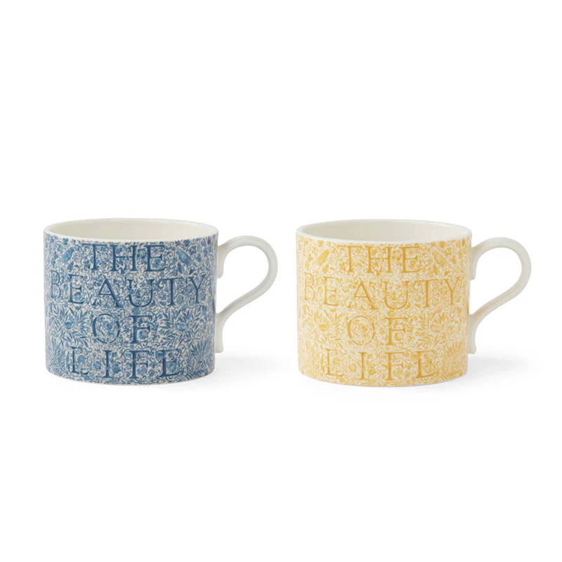 William Morris & Co Tasse 2-er Set, The Beauty of Life