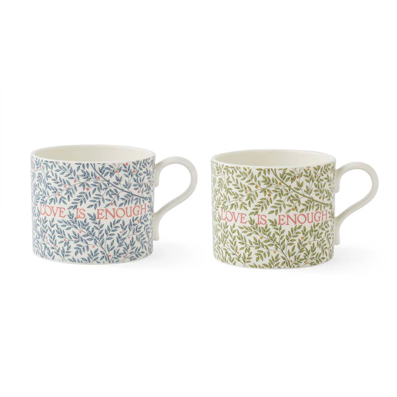 William Morris & Co Tasse 2-er Set, Love Is Enough