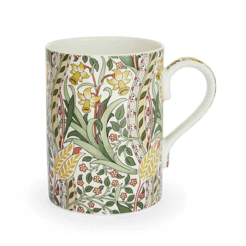 William Morris & Co Tasse, Daffodil/Bayleaf Madder