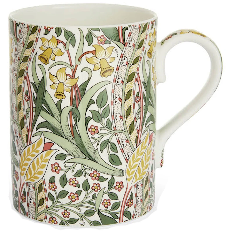 William Morris & Co Tasse, Daffodil/Bayleaf Madder