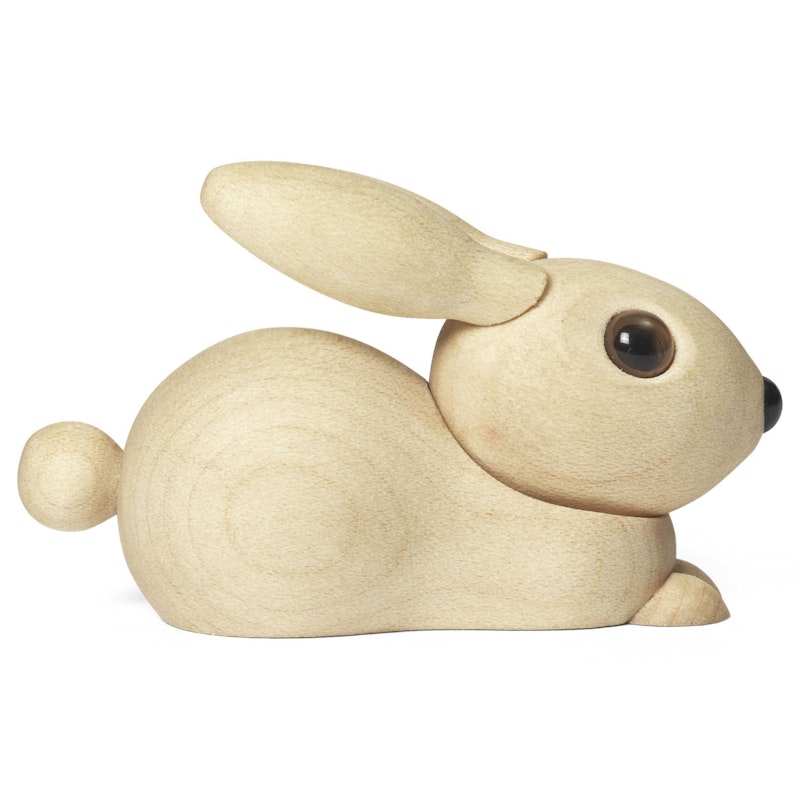 Bell Baby Rabbit Holzfigur 3,5 cm