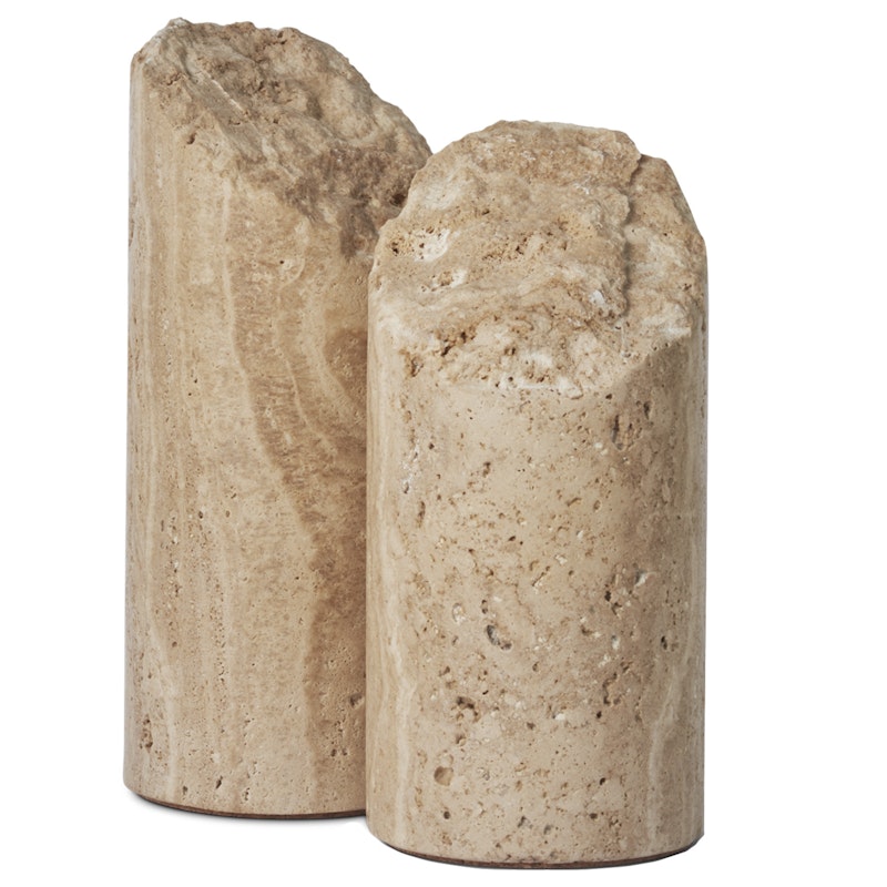 Colonna Buchstütze 2-er Set, Sand