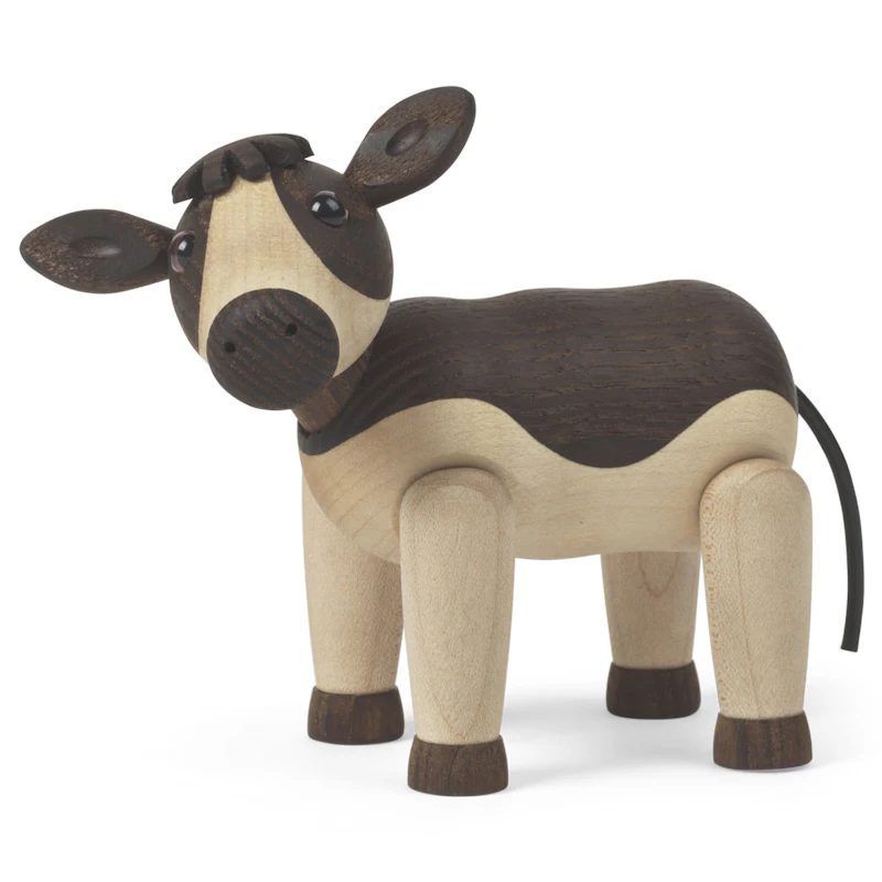 Dandy Calf Holzfigur 8,5 cm
