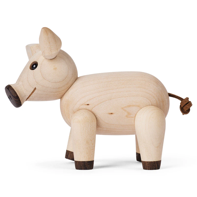 Penny Pig Holzfigur 8 cm