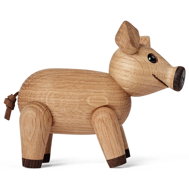 Percy Pig Holzfigur 9 cm