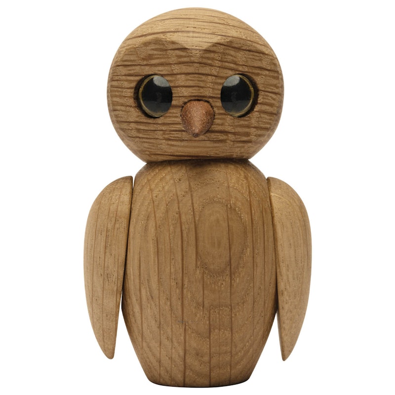 Wise Owl Holzfigur 7 cm
