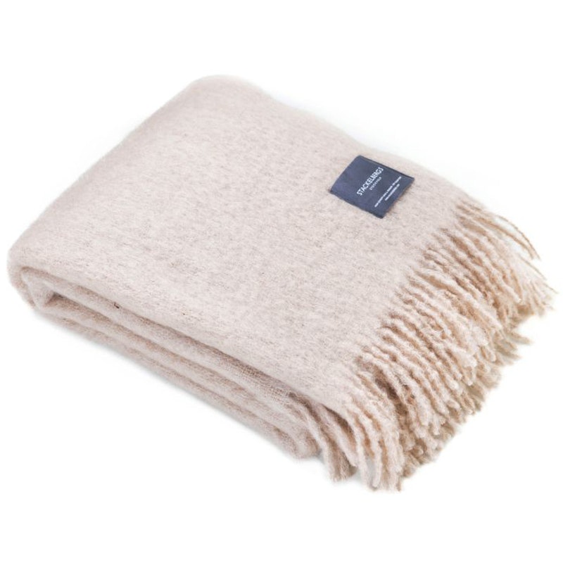 Mohair Plaid 130x170 cm, Sand