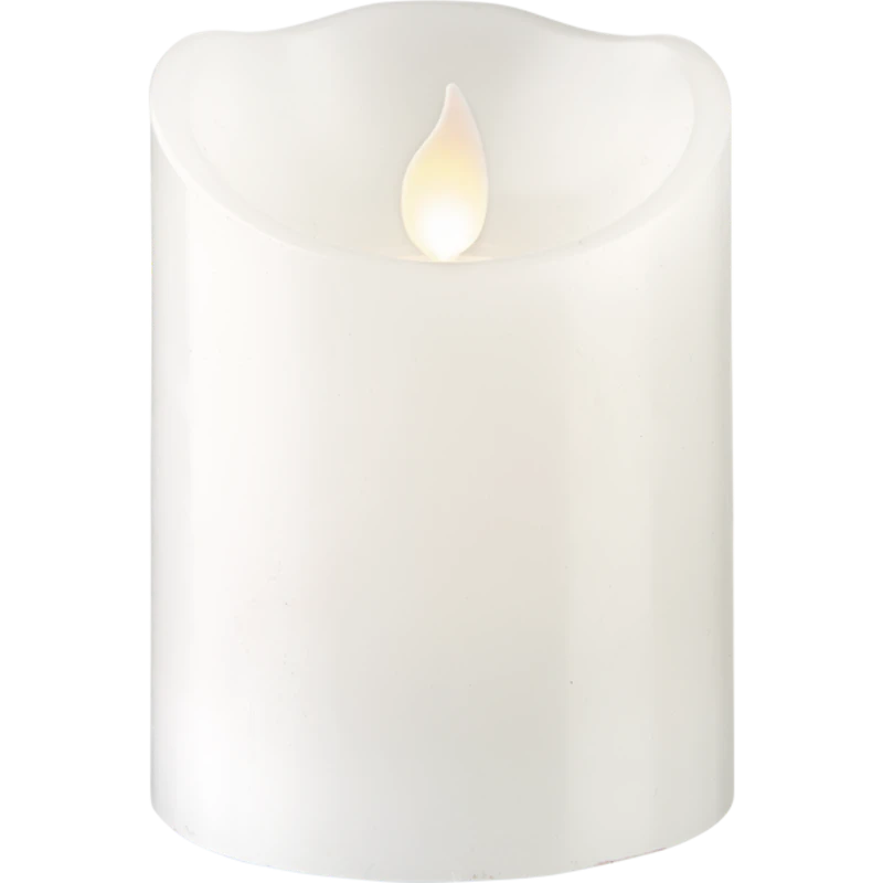 M-Twinkle Stumpenkerze LED, 10 cm