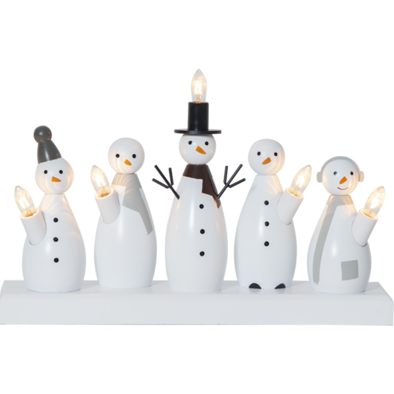 Snowman Kerzenhalter