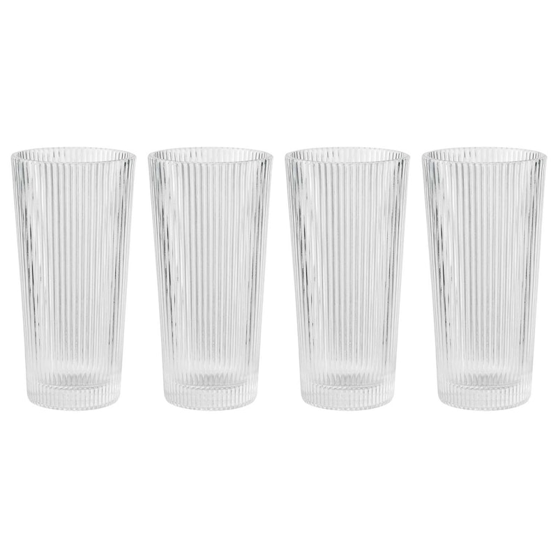 Pilastro Longdrink-Glas 30 cl, 4-er Set