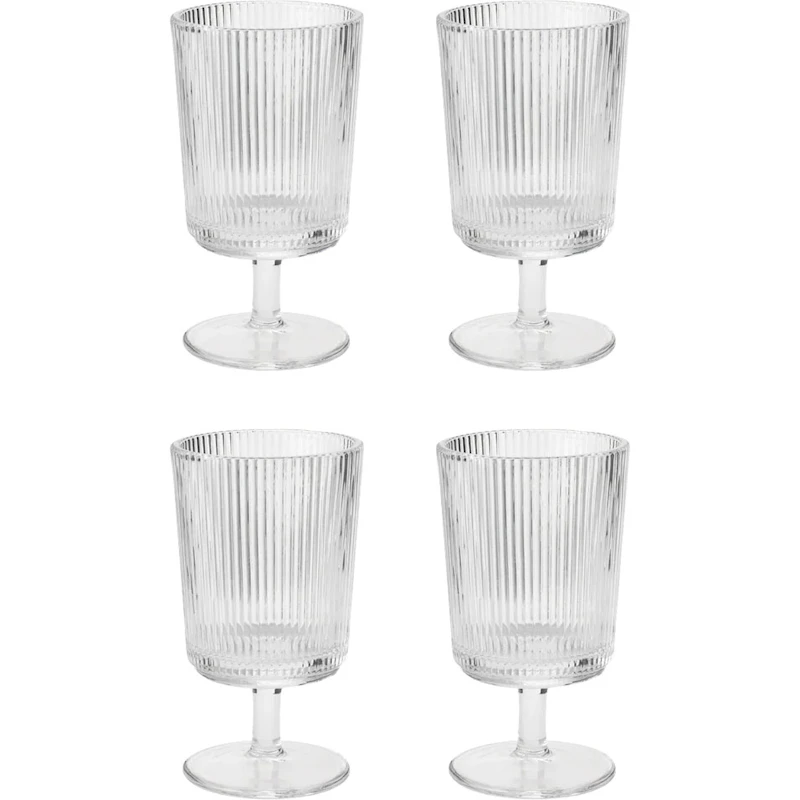 Pilastro Weinglas 18 cl 4-er Set, Transparent