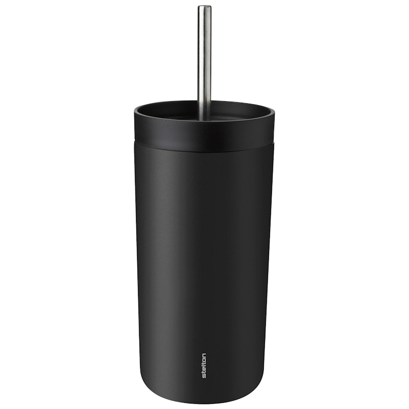 To Go Sip Thermobecher Mit Strohhalm 40 cl, Soft Black