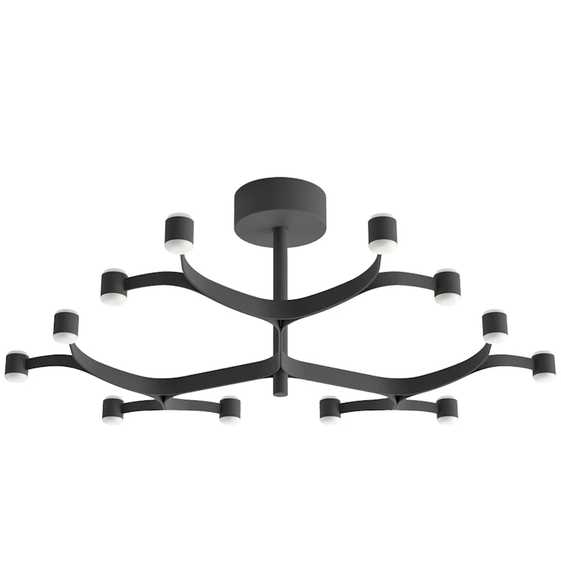 Fronda PHASE-CUT Deckenlampe Ø83, Schwarz