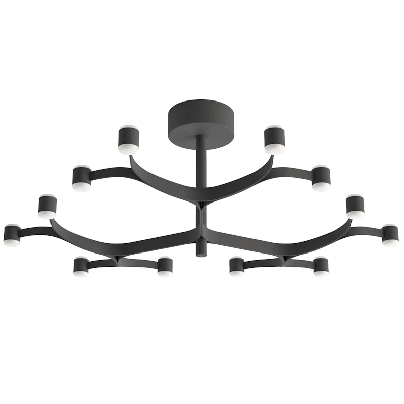 Fronda DALI-2 Deckenlampe Ø83, Schwarz