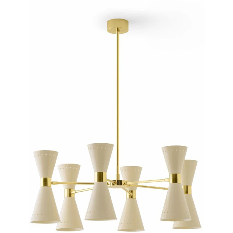 Megafono 6 Hängelampe, Ivory