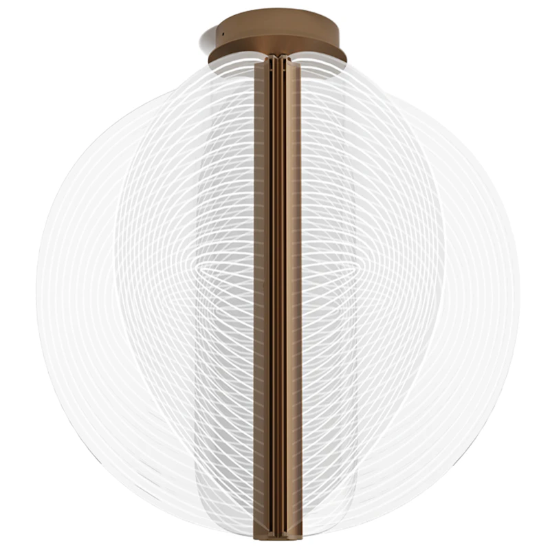 Papylia Deckenlampe Ø50, Dark Bronze