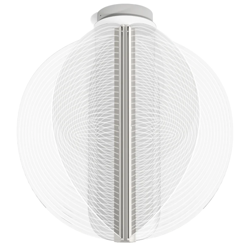 Papylia Deckenlampe Ø50, Weiß