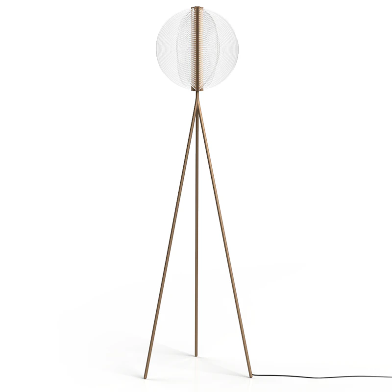 Papylia Stehlampe, Dark Bronze