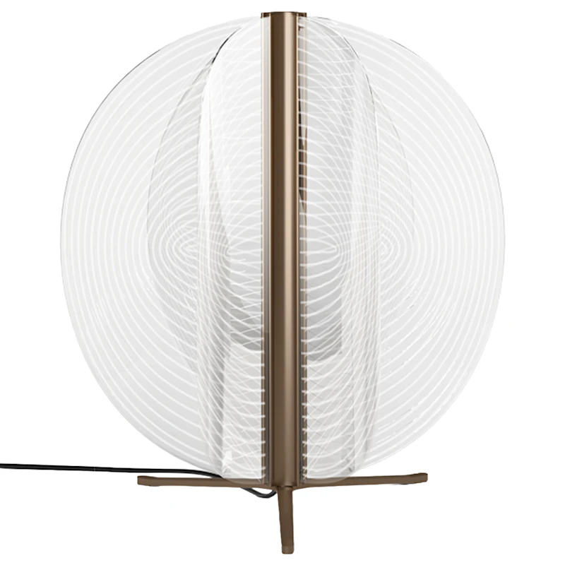 Papylia Tischlampe, Dark Bronze