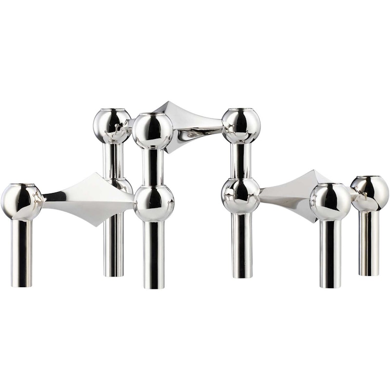 Nagel Kerzenhalter 3-er Set, Chrom