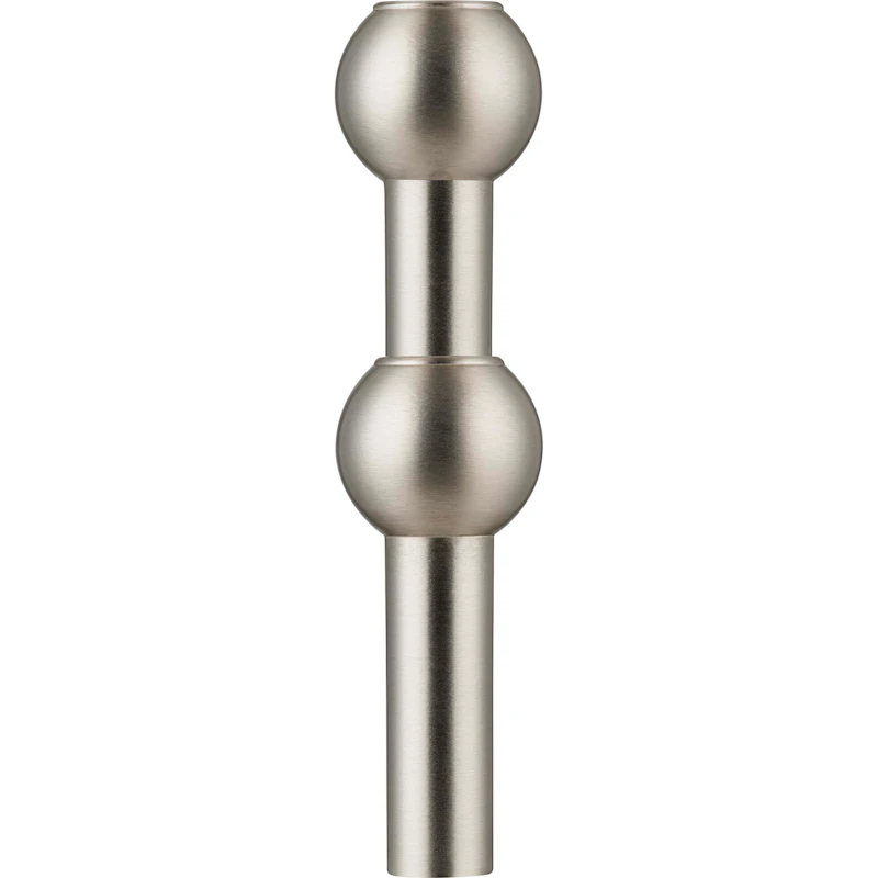 Nagel Vase, Gebürstetes Chrom