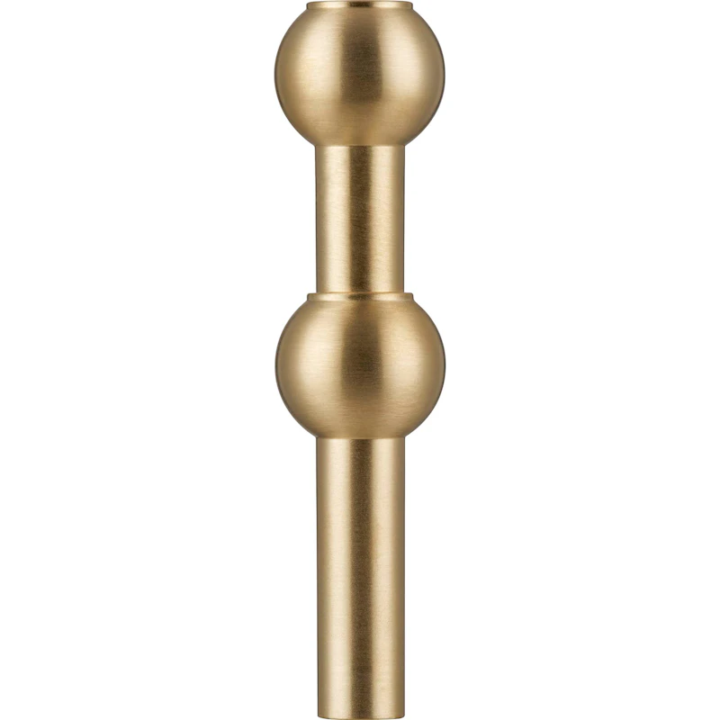 Nagel Vase, Messing Gebürstet
