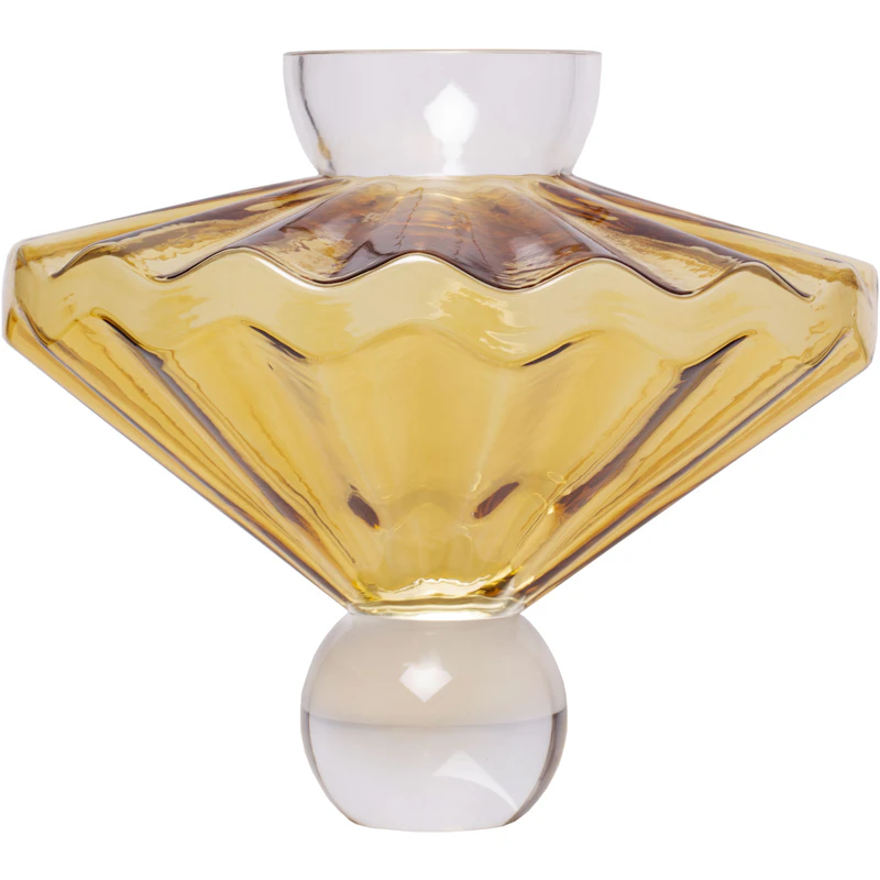 Ballerina Vase 23 cm, Bernsteingelb