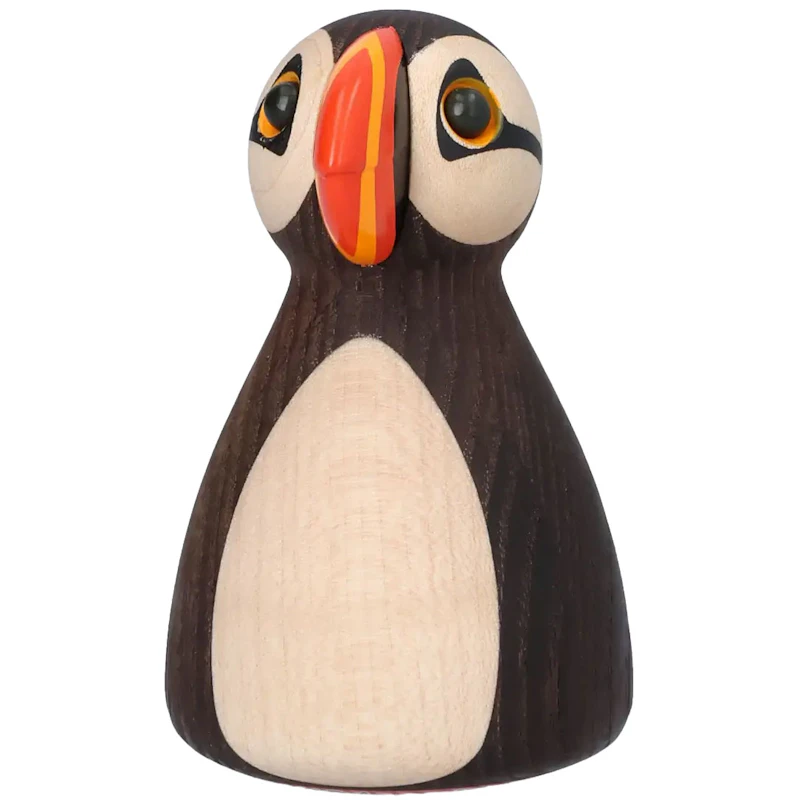 Puffy Holzfigur Papageientaucher, 9 cm