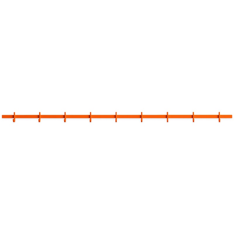 Relief Hakenschiene 123 cm, Orange