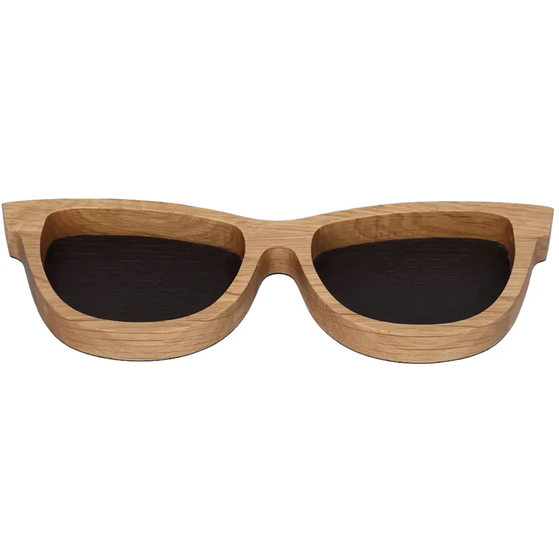 Shades Holzfigur Sonnenbrille
